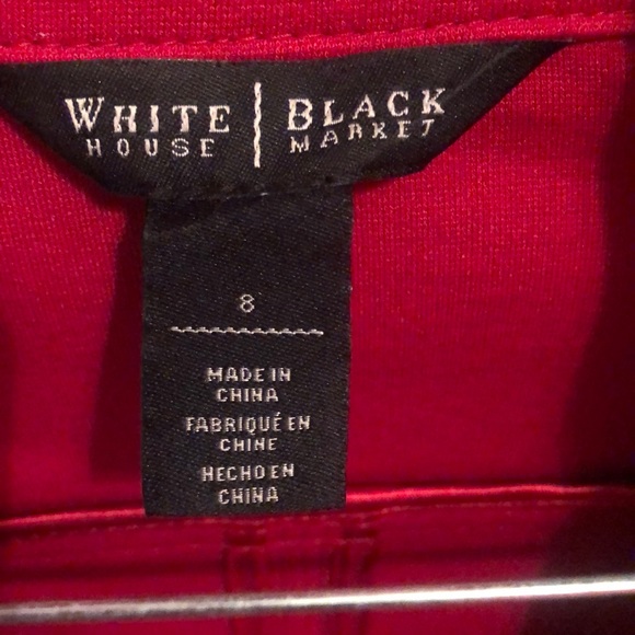 WHBM Deep Red Trophy Jacket Sz8 - Picture 4 of 5